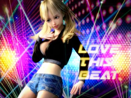 TikTokやインスタグラムのショートムービー向けEDM「Love This Beat」を追加しました。